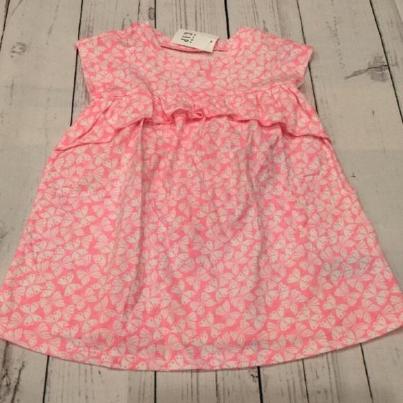 GAP Dresses Baby Gap Girls 218 Or 2t Hot Pink Butterfly Dress